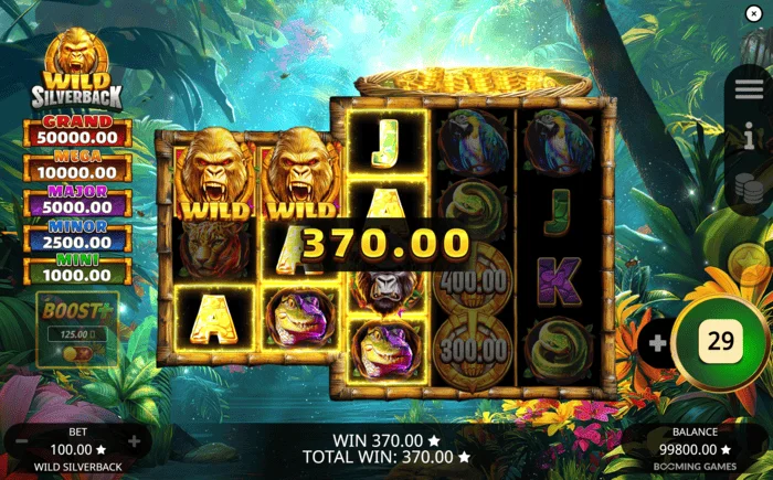 Wild Silverback - Vitória básica via Wild Wild Coin Connect